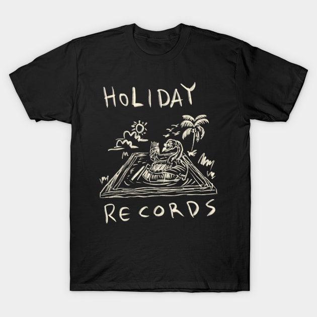 Holiday Records T-Shirt by Saestu Mbathi